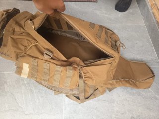 Mochila militar porta rifles color beige