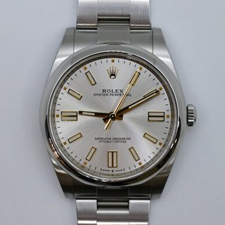 Rolex Oyster Perpetual 41mm Acero SILVER
