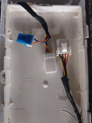 Panel frontal lavadora LG 8/4Kg