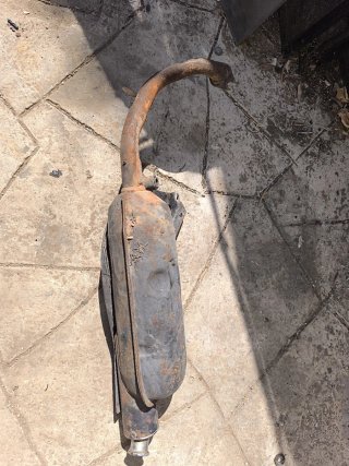 Marmitta Scarico Malaguti F10 Originale