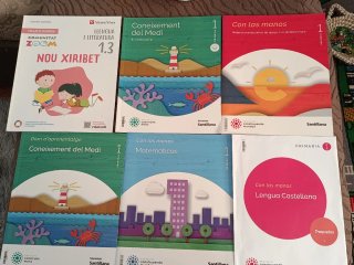 Libros de texto 1 Primaria