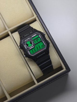 Casio AE-1200WH Mod "Omnitrix"
