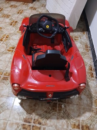 Coche Ferrari Juguete Niños Rojo