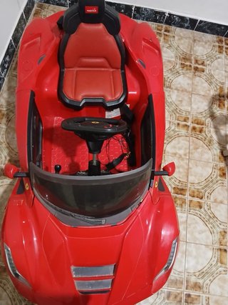 Coche Ferrari Juguete Niños Rojo