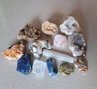 Lotto di Minerali Naturali