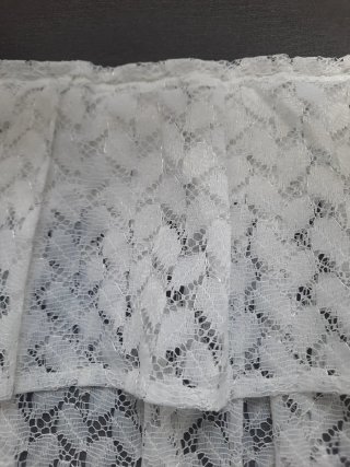 2 Cortinas Blancas Visillo