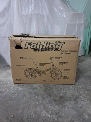 Bicicleta Plegable Aluminio Folding Street