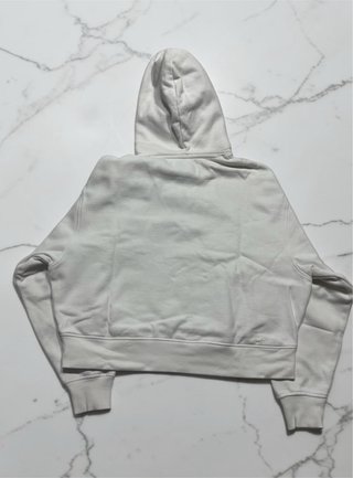 Felpa Calvin Klein Jeans con cappuccio bianca
