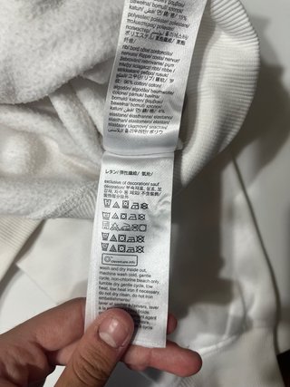 Felpa Calvin Klein Jeans con cappuccio bianca