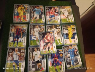 Colección Cartas Fútbol Panini Master Rookie