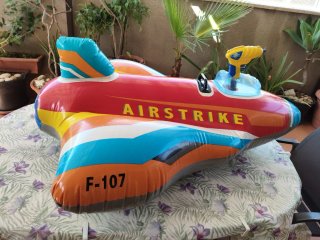 Avión hinchable Airstrike F-107