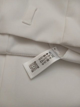 Elegante pantalón ZARA blanco