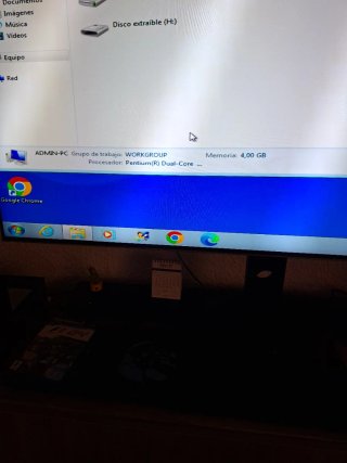 HP PC EL1850 Negro/Azul