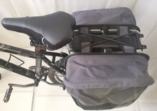 Vendo bicicleta MTB 21V 26" con alforjas