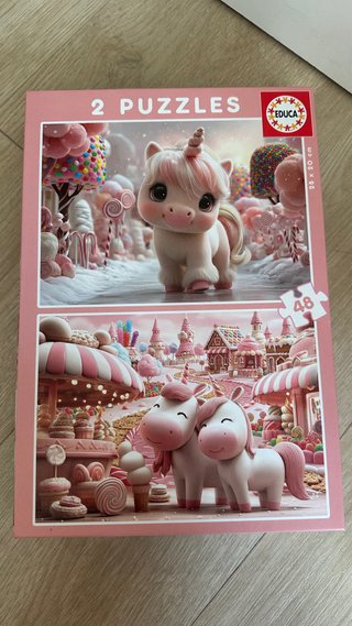 Puzzles: Disney Princess + Unicornios