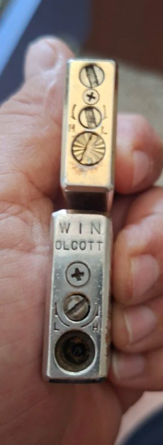 Mechero Penguin Pallas y Win Olcott Antiguos