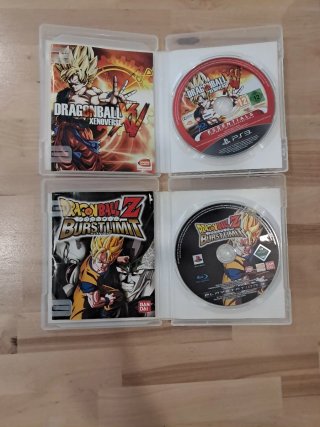 Lote 2 Juegos Dragon Ball PS3 Xenoverse y Burst Li