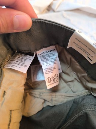 Dockers Cargo Pantalones Verdes 30/32