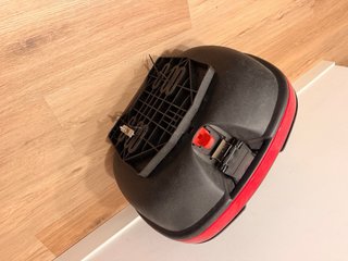 Baúl Cofre Maleta Grande para Moto con Soporte
