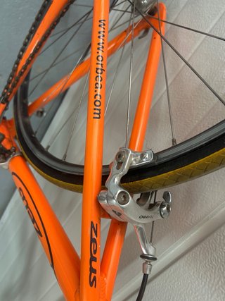 Bicicleta Zeus Orbea Naranja