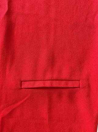Vestido rojo Zara