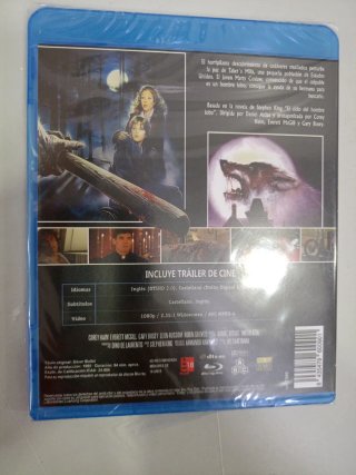 Blu-ray Stephen King's Silver Bullet (Miedo Azul)