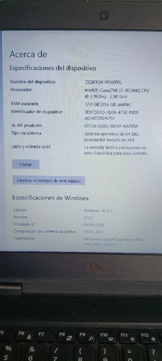 Dell Precision 7520 Portátil