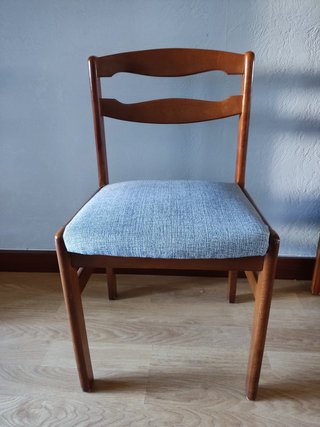 Mesa comedor extensible de madera maciza +6 sillas