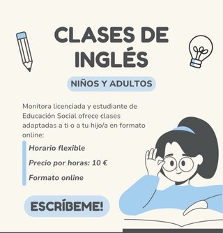 Clases online de inglés
