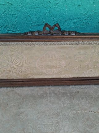 Banco pequeño madera vintage