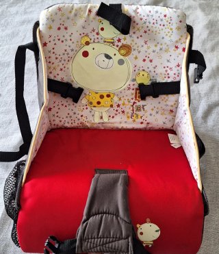 Trona de viaje portátil para bebé
