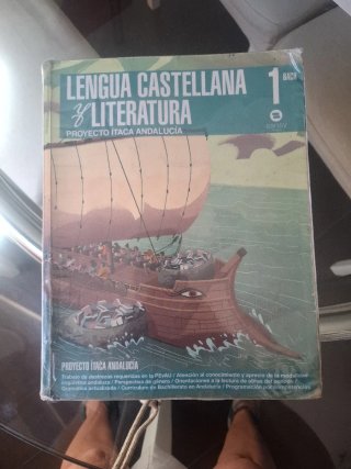 Lengua castellana y literatura, 1 BACH.