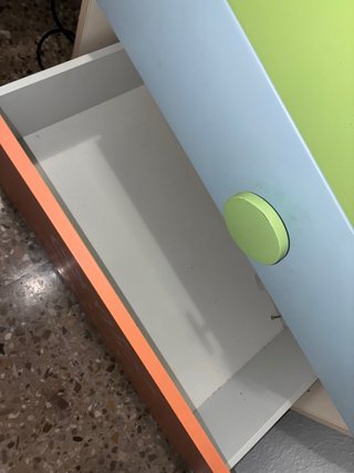 Cómoda infantil Niceno 3 cajones sin bañera