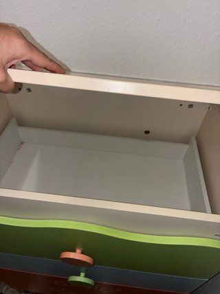 Cómoda infantil Niceno 3 cajones sin bañera