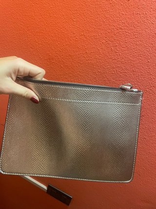 Pochette Primark Argento Effetto Pitone