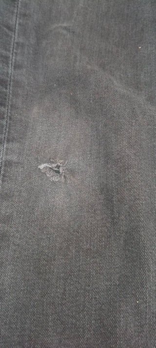 Levis Washed Black Charcoal Denim Jeans W30 L32