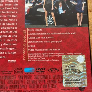 Gossip Girl Stagione 1 Completa DVD