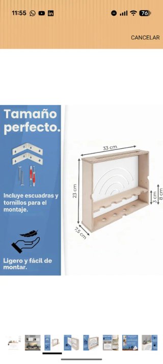 Mueble/Cubierta Router Blanco Madera