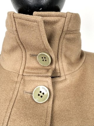 Liu Jo Cappotto Lana Cashmere Beige 42 \ S