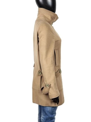 Liu Jo Cappotto Lana Cashmere Beige 42 \ S