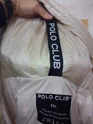 Abrigo Polo Club Beige XXL