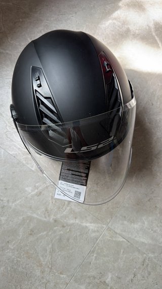 Casco de moto LS2 negro Talla XS