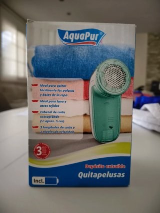 Quitapelusas eléctrico AquaPur