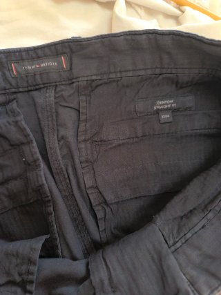 Pantalón Chino Tommy Hilfiger Talla 32x34 Azul
