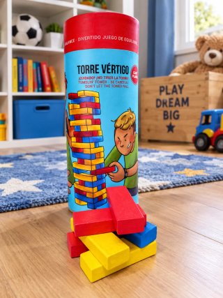 Juego de Torre Vértigo de Madera
