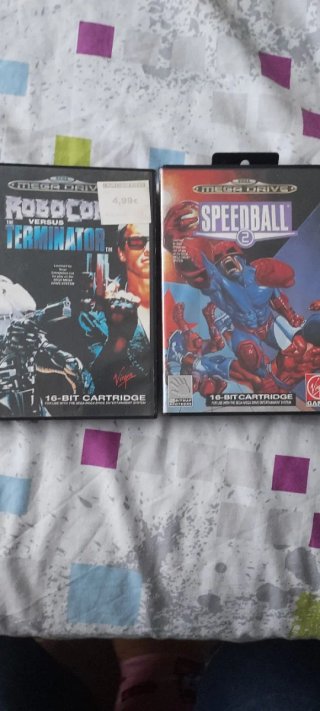 Sega Mega Drive Consola Negra