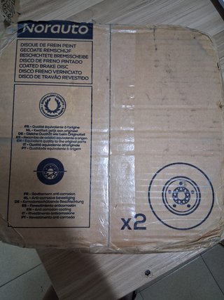 2 Discos Freno Norauto Ford Mondeo Nuevos