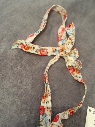 Vestido floral Zara estilo Bridgerton