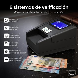 Detector Billetes Falsos Portátil Precintado