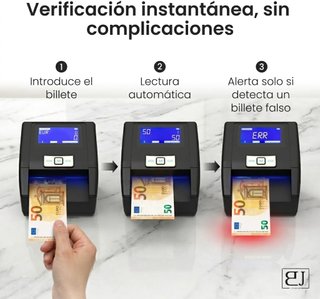 Detector Billetes Falsos Portátil Precintado